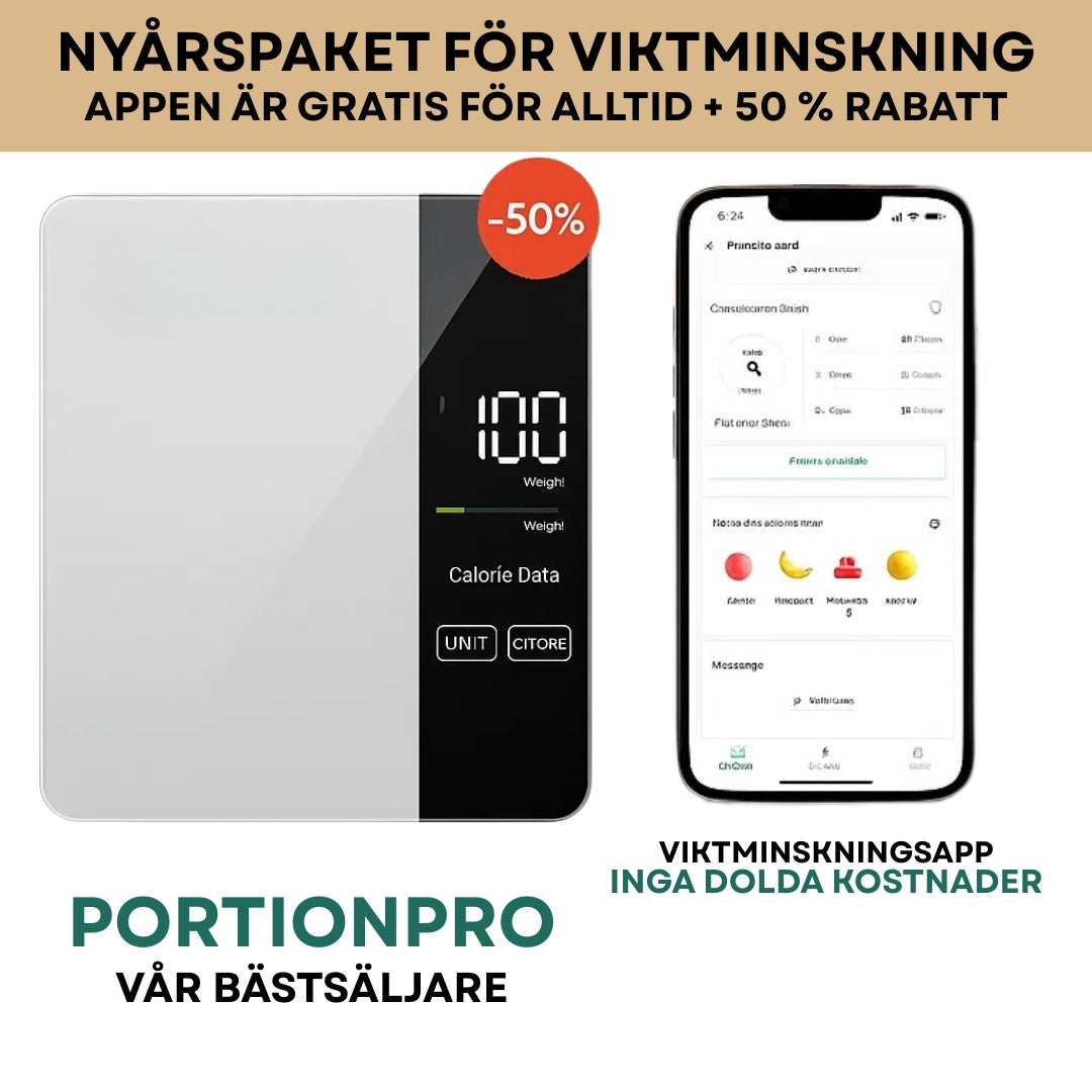 PortionPro - Kalorikoll utan krångel